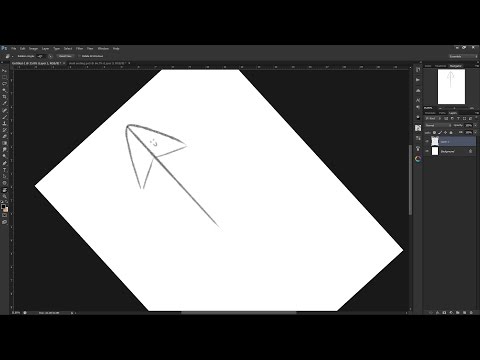 How to rotate the canvas in Photoshop reset the canvas quick rotation tutorial