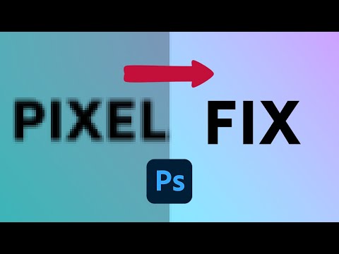 Fix Pixelated Text In Photoshop