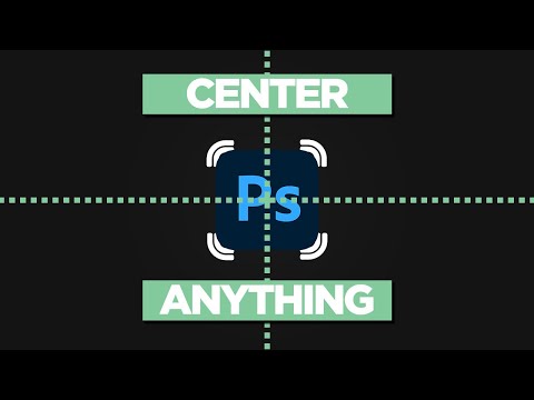 How to Center Text in Photoshop