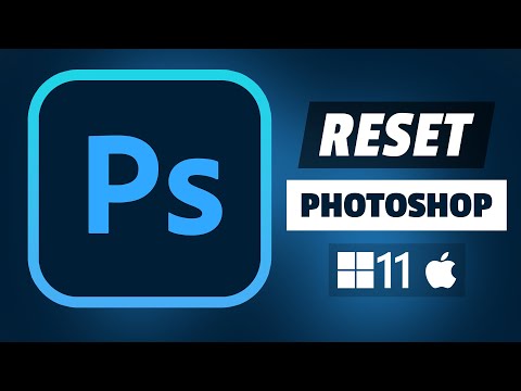 How to Reset Photoshop to default settings | Windows 11/Mac