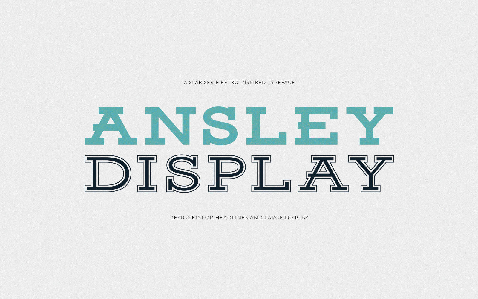 Ansley Display Free Font
