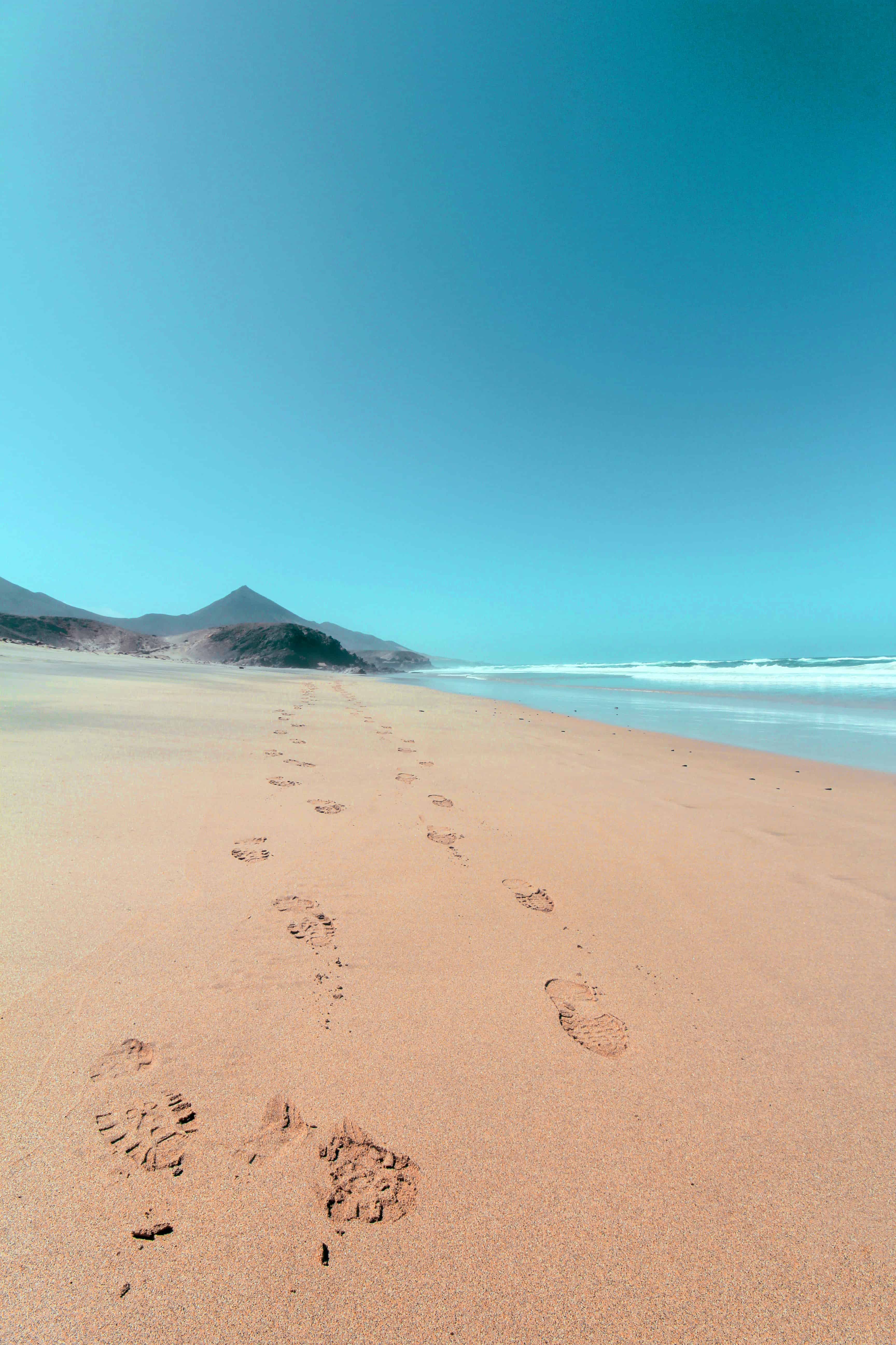 How to Replace a Color in Photoshop beach picture open in photoshop