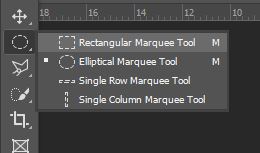  Rectangular Marquee Tool 