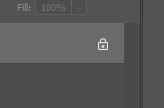 lock icon layer panel photoshop
