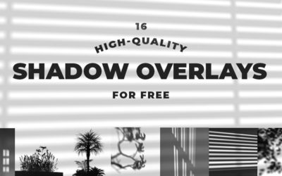Free Shadow Overlay Mockup (HD PNGs)