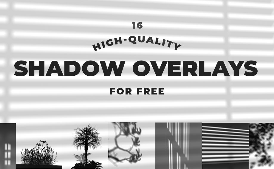Free Shadow Overlay Mockup (HD PNGs)