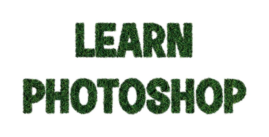 Create a Grass Text Effect