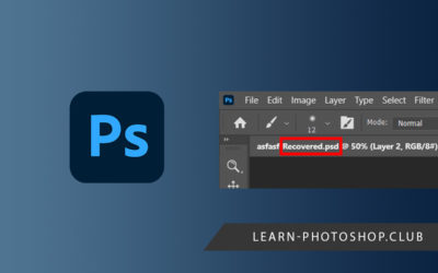 How To Stop Photoshop From Recovering Files on Startup