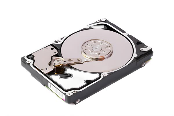 hard drive open