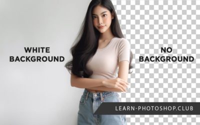 How to Remove White Background in Photoshop